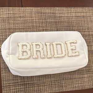 White Bride Cosmetic Bag